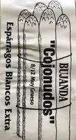 Mängden socker i Esparragos Blancos Extra "Cojonudos"