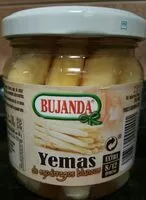 Mängden socker i Yemas de espárragos blancos