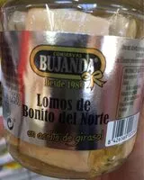 Mängden socker i Lomos de bonito del norte