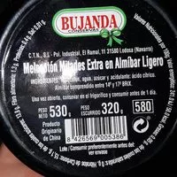 Mängden socker i Peche au sirop