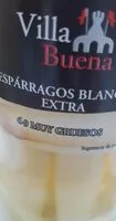Mängden socker i Esparragos blancos