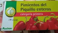 Mängden socker i Pimientos del Piquillo enteros. Categoria 1°