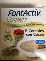 Mängden socker i Fontactiv cereales