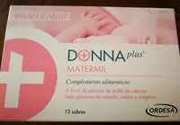 Mängden socker i DONNA plus matermil