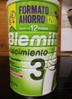 Mängden socker i Blemil 3 crecimiento