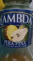 Mängden socker i Lambda Pera-Piña