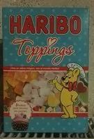 Mängden socker i Haribo Toppings