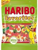 Mängden socker i Favoritos