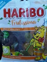 Mängden socker i Haribo frutissima