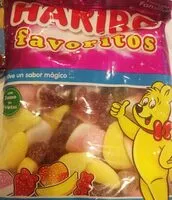 Mängden socker i Haribo Favoritos