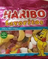 Mängden socker i Haribo Favoritos Formato Familiar