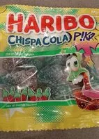 Mängden socker i Haribo chispacola pika