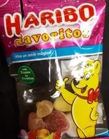 Mängden socker i Haribo Favoritos