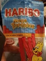 Mängden socker i Haribo mega torcidas