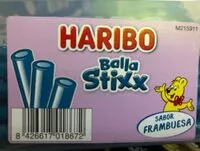 Mängden socker i Balla stixx frambuesa