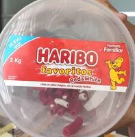 Mängden socker i Favoritos red & white