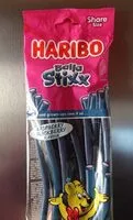 Mängden socker i Haribo balla stixx