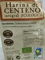 Mängden socker i Harina de centeno integral ecológica