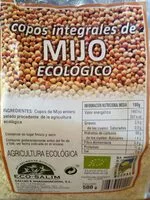 Mängden socker i Copos integrales de mijo eco