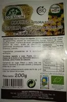 Mängden socker i Cookies integrales de espelta con chocolate