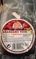 Mängden socker i Arandano Rojo Mitades 200G, Intsalim
