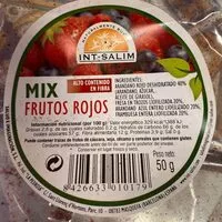 Mängden socker i Mix frutos rojos