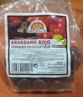 Mängden socker i Arándano rojo deshidratado con chocolate negro