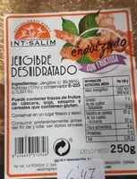 Mängden socker i Jengibre deshidratado