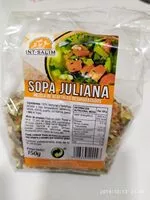 Mängden socker i Sopa juliana