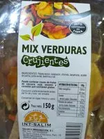 Mängden socker i Mix verduras crujientes