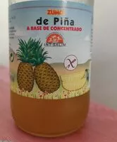 Mängden socker i Zumo de piña a base de concentrado