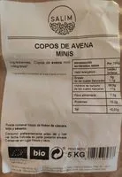 Mängden socker i Copos de Avena Minis Integrales (5kg)