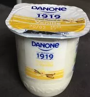 Mängden socker i Danone 1919 arôme vanille