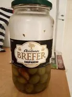 Mängden socker i Aceitunas Chupadedo