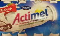 Mängden socker i Actimel