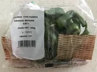 Mängden socker i Poivron Type Padron