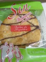 Mängden socker i Tortas de hojaldre hilos chocolate