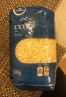 Mängden socker i Arroz extra