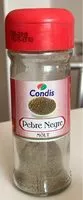 Mängden socker i Pebre negre