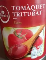 Mängden socker i Tomate triturado