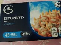 Mängden socker i Berberechos al natural 45/55 un.