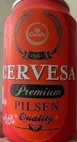Mängden socker i Cerveza premium pilse