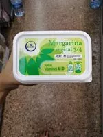 Mängden socker i Margarina vegetal 3/4