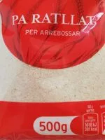 Mängden socker i Pa ratllat Condis