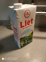Mängden socker i Llet Desnatada
