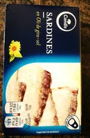 Mängden socker i Sardinas en aceite de girasol