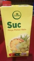 Mängden socker i Suc pinya, poma i raïm