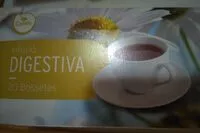 Mängden socker i Digestive infusió