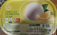 Mängden socker i Sorbet amb llimona