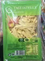 Mängden socker i Tagliatelle